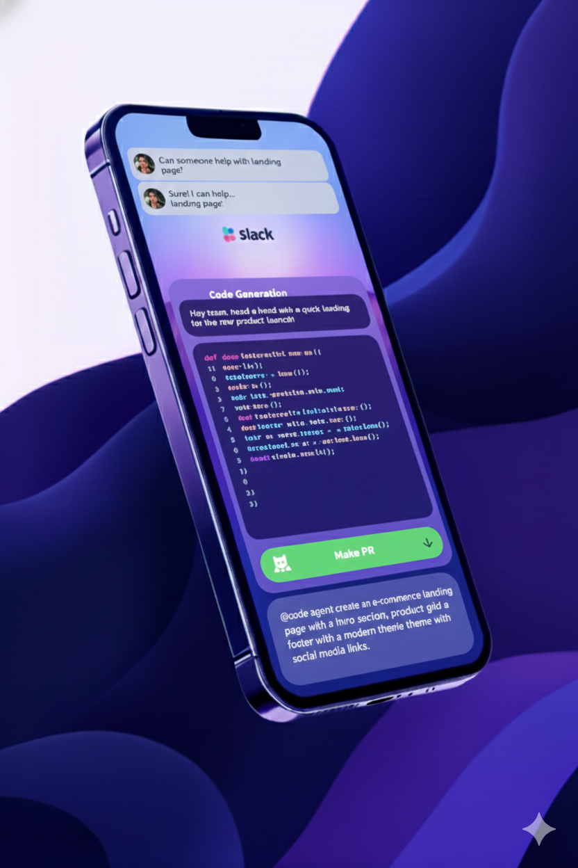 Slack-Native Vibe Coding